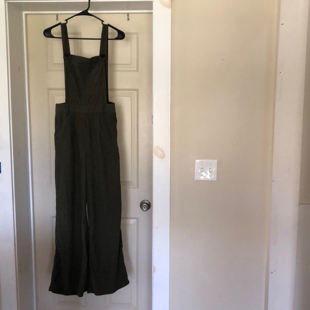 Green jumpsuit/overalls